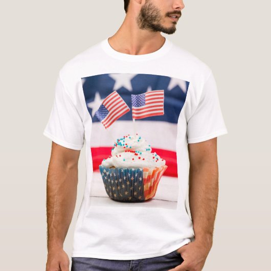 Patriottische T-Shirt Design Ideeën voor 4 juli (Voorkant)