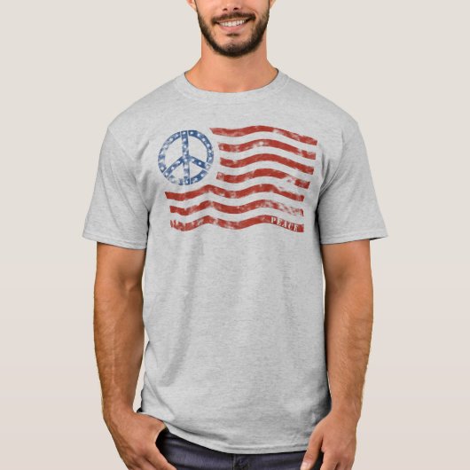 Patriottische T-Shirt (mannen vrouwen kinder) Vred (Voorkant)