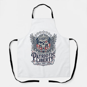 Patriottische Tactische Adelaar Schedel Militaire  Schort