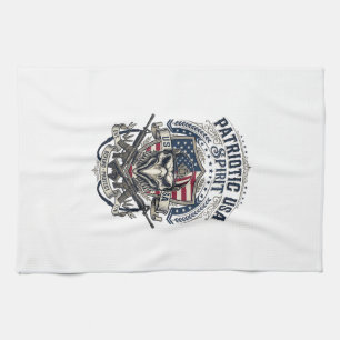 Patriottische Tactische Adelaar Schedel Militaire Theedoek