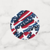 Patriottische Tafelconfetti Confetti (Kleine voorkant)