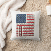 Patriottische Tandarts Tand Vlag Kussen (Deken)