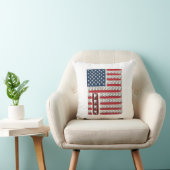 Patriottische Tandarts Tand Vlag Kussen (Stoel)