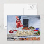Patriottische Tarwebruine Schotse Terriërs Briefkaart (Voorkant / Achterkant)