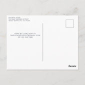 Patriottische teddybeer rood wit blauw Baby shower Briefkaart (Achterkant)