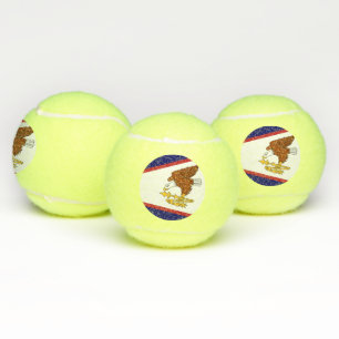 Patriottische Tennis Ball met vlag van Amerikaans  Tennisballen