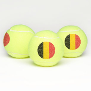 Patriottische Tennis Ball met vlag van België Tennisballen