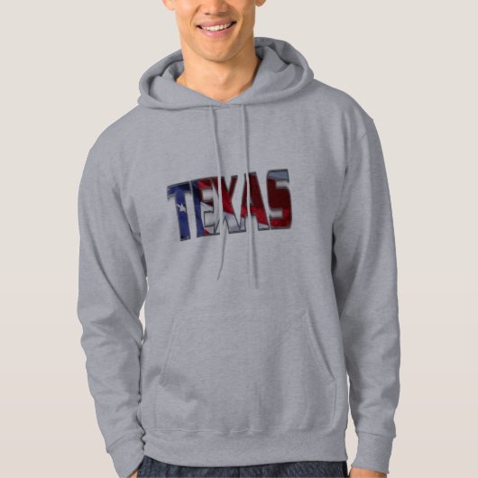 Patriottische Texas Hoodie (Voorkant)