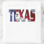 Patriottische Texas Rechthoekige Sticker (Tas)