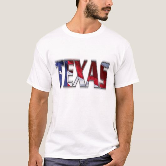 Patriottische Texas T-shirt (Voorkant)