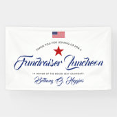 Patriottische Thaise Politieke Fundraiser Spandoek (Horizontaal)