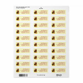 patriottische Thanksgiving kalkoenen Etiket (Full Sheet)