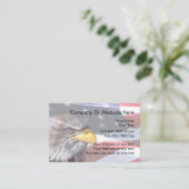 Patriottische thema Visitekaartjes (Staand voorkant)