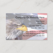 Patriottische thema Visitekaartjes (Voorkant)