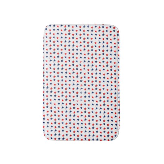 Patriottische Thunder_Cove (rode, witte en blauwe) Badmat (Voorkant Verticaal)