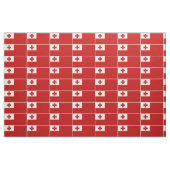 Patriottische Tonga-vlag witte rand Stof (Fat Quarter)