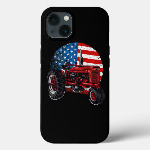 Patriottische tractor American Flag Shirt Tractor  Case-Mate iPhone Case