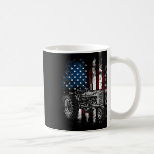 Patriottische Tractor Amerikaanse Vlag Tractor Boe Koffiemok