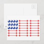 Patriottische training briefkaart (Voorkant / Achterkant)