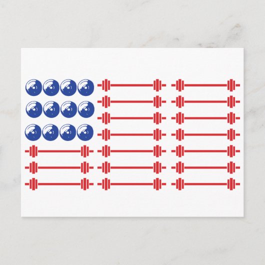 Patriottische training briefkaart (Voorkant)