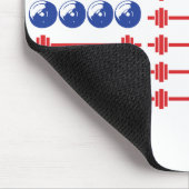 Patriottische training muismat (Hoek)