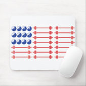 Patriottische training muismat (Met muis)