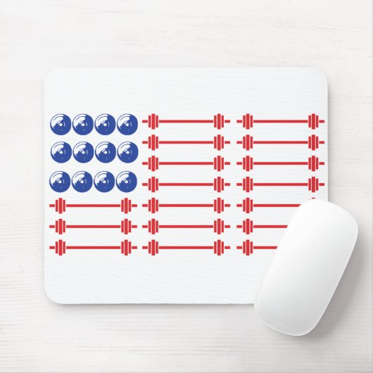 Patriottische training muismat (Met muis)