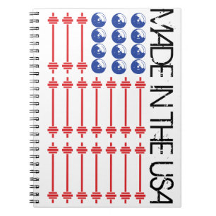 Patriottische training notitieboek