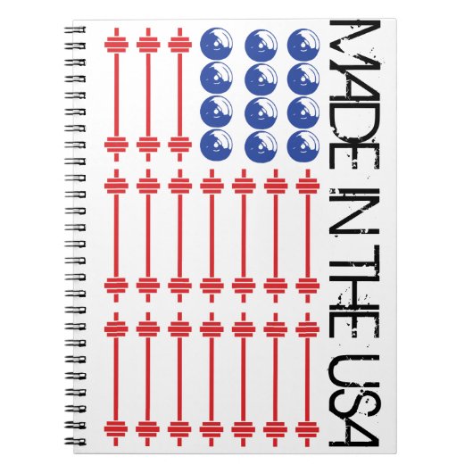 Patriottische training notitieboek (Voorkant)