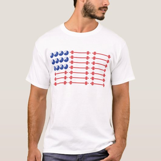 Patriottische training t-shirt (Voorkant)