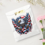Patriottische Treat Favor Bag Bedankzakje (Gezegeld)