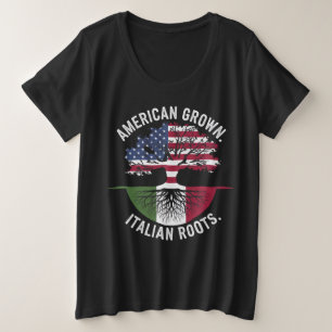 Patriottische Tree of Life T-Shirt Amerikaanse Vla