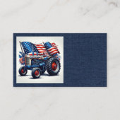 Patriottische trekker Visitekaartjes (Voorkant)