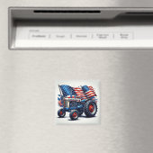 patriottische trekkermagneet magneet (Insitu (Vaatwasser))