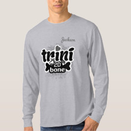 Patriottische Trini tot op het bot met JOUW NAAM T-shirt