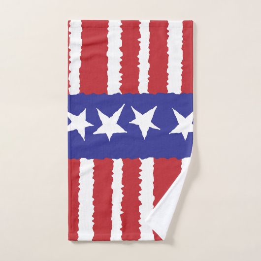 Patriottische trots bad handdoek (Handdoek)