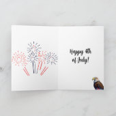 Patriottische trots: een viering van de vrijheid kaart (Binnen)