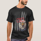 Patriottische trots: 'Made in USA' T-shirt (Voorkant)