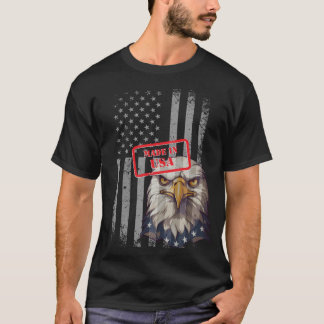 Patriottische trots: 'Made in USA' T-shirt