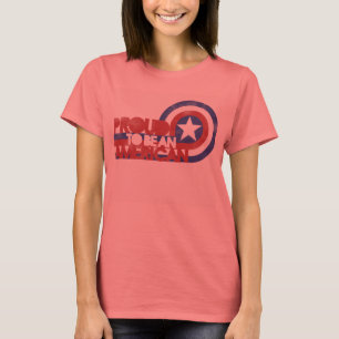 patriottische trots om een Amerikaan te zijn op 4  T-shirt