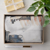 Patriottische  Truck Tissuepapier (Geschenk)