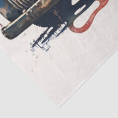 Patriottische  Truck Tissuepapier (Detail)