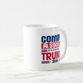 Patriottische Trump 2024 Koffiemok (Voorkant rechts)