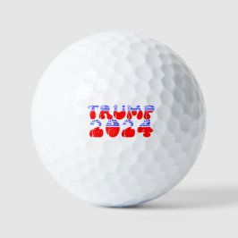 Patriottische Trump 2024 Retro  Golfballen
