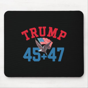 Patriottische Trump 45 en 47 winnaar won Patri Muismat