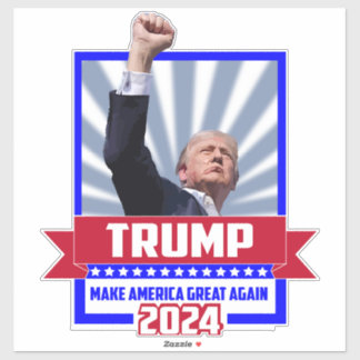 Patriottische Trump - Maak Amerika weer groot 2024 Sticker