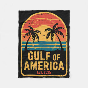 Patriottische Trump Palms Beach Vakantie Golf van  Fleece Deken