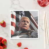 Patriottische Trump Servet (Insitu)