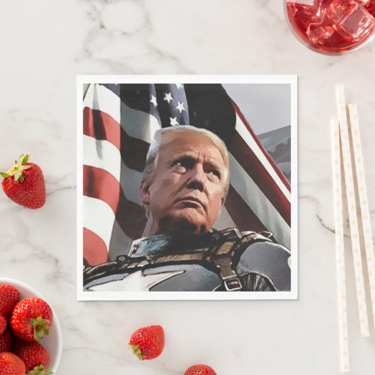 Patriottische Trump Servet (Insitu)