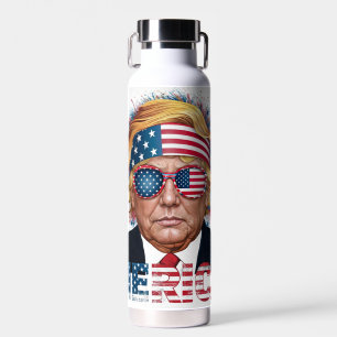 Patriottische Trump Waterfles